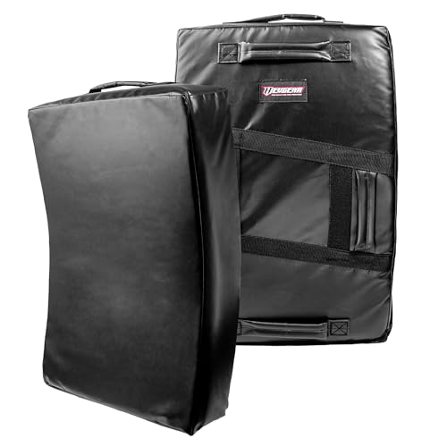 Revgear Heavy Hitter Kick Shield - Kicking Pad for MMA, Krav Maga, Muay Thai, Martial Arts - Kicking Shield Targets for Kicking with Strong Padding