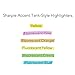 2 PACKS: Sharpie Accent Tank-Style Highlighters, 6 Colored Highlighters (25076)