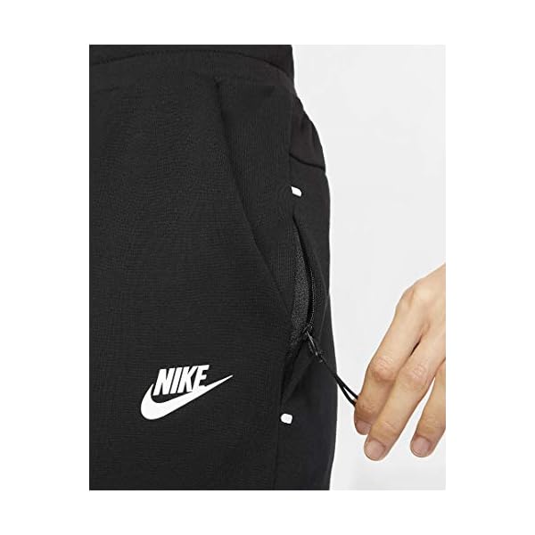 Nike Sportswear Tech Fleece Women's Pants Black/White BV3472-010 (Size: L)