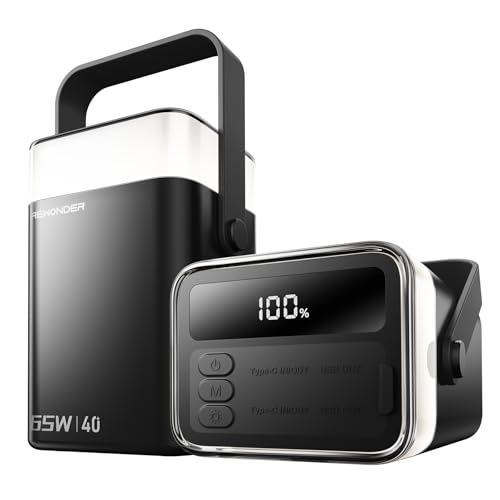 65W Power Bank 40000mAh Laptop Portable Charger Battery Pack...