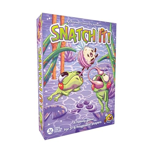HeidelBär Games - Snatch It! - Card Game Family Game - English - 3-6 Players - Ages 8+