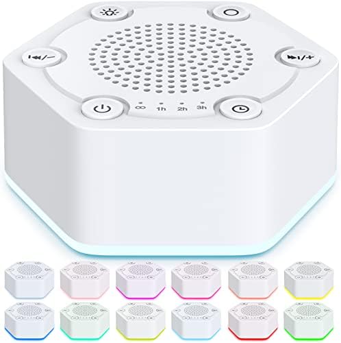 Amazon.com: WowSleep White Noise Sound Machines with High Fidelity 30 ...