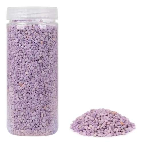 HEKU grobkörniges Deko-Granulat in flieder, ca. 750g I Vielseitig Einsetzbar I Ideal für Hochzeiten und Bastelprojekte I Wiederverschließbare Dose HEKU grobkörniges Deko-Granulat in flieder, ca. 750g I Vielseitig Einsetzbar I Ideal für Hochzeiten und Bastelprojekte I Wiederverschließbare Dose