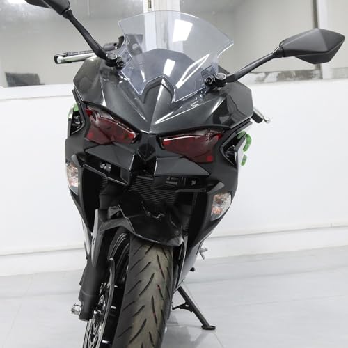 Aile de carénage avant Kawasaki Ninja 500 look carbone aérodynamique