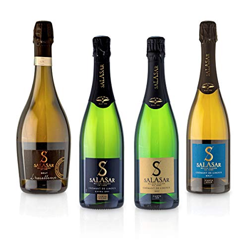Probierset Maison Salasar 4er Sektpaket - Frankreich - De Limoux AOP - Crémant, Paket mit:4 Flaschen Cover
