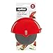 Zyliss Pizza Wheel - Handheld Pizza Cutter with Removable Blade - Plastic Pizza Cutter with Stainless Steel Blade - Kitchen Tool and Gadget for Right- and Left-Handed Use - Dishwasher Safe