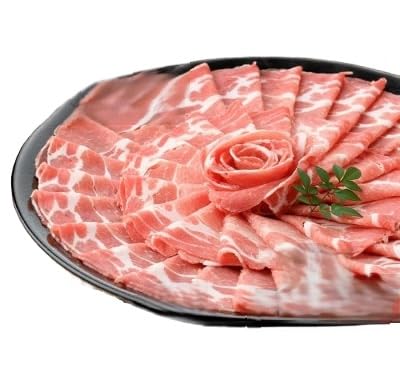 鹿児島県産 黒豚 しゃぶしゃぶ用 肩ローススライス 計約1kg(枕崎市)