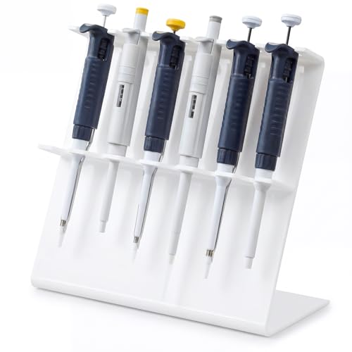 Image of Laboratory Pipette Stand 6 Place Pipettor Holder, Stable Z Shaped