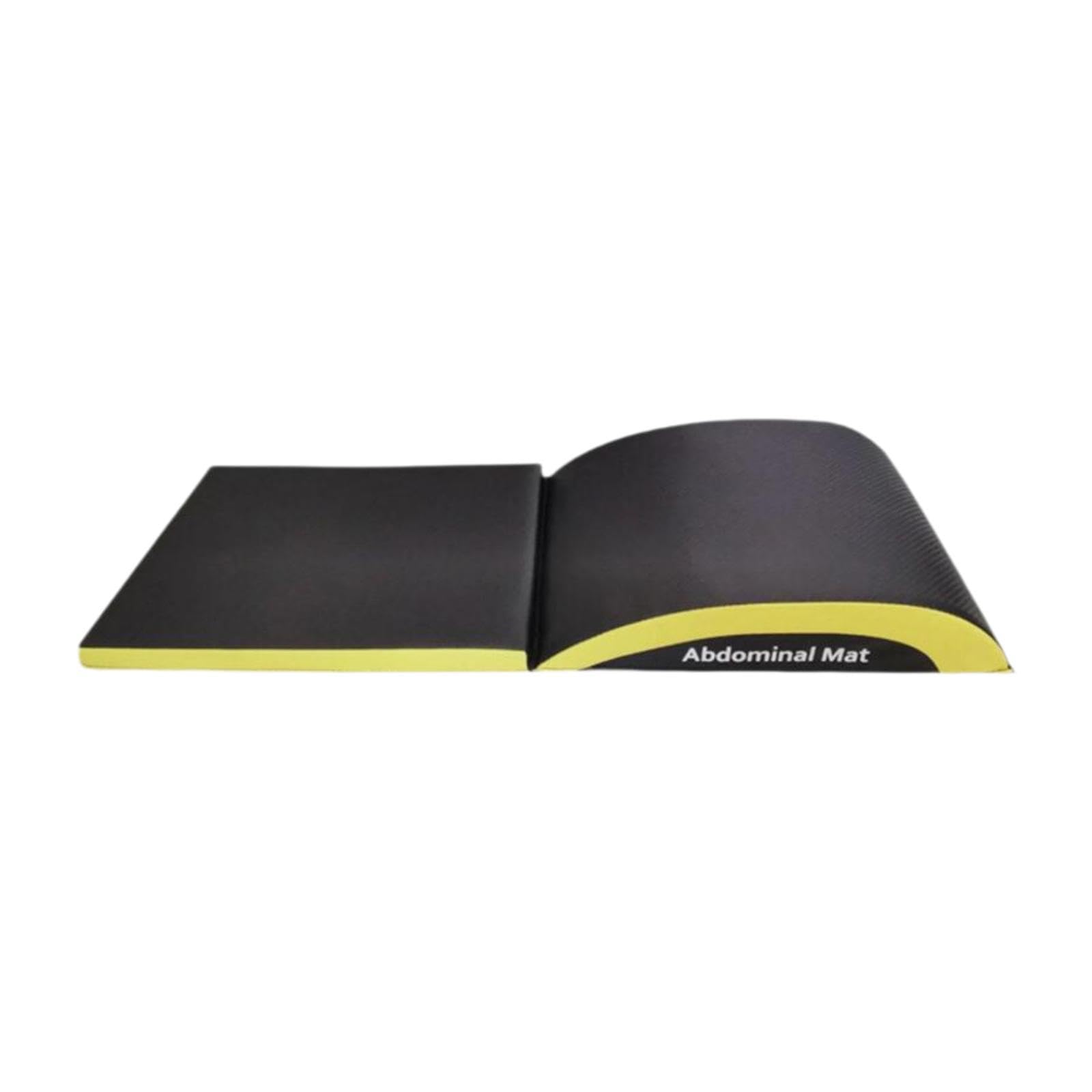 jojomis Foldable Ab Exercise Mat for Sit Ups - Full Range Motion Workout Pad for Abs, Back & Core Strengthening - 11.81x28.35 Inch