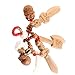 XZXCVN Peach Wood Sword Amulet, Warding Off Evil Spirits, Good Luck Protection, Small Lightweight Keychain - Fashionable Design, Exquisite Craftsmanship, Versatile Use for Daily Carry