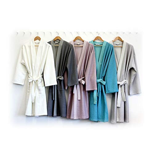 Preisvergleich Produktbild Formesse Bella Donna Morgenmantel Unisex hellanthrazit, XL