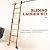 KINMADE Rolling Library Ladder Hardware Kit, 4FT Extension Kit