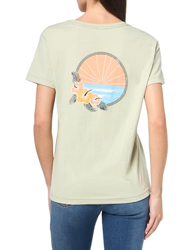 Image of Roxy Womens Boyfriend Crew T-Shirt, Casual Relaxed Fit Crew Neck Tee Short Sleeve Cotton Basic Shirt Everyday Comfort