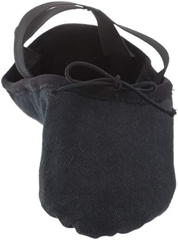 Bloch Unisex-Adult Dance Women's Zenith Split Sole Stretch Canvas Ballet Shoe/Slipper, Black, 2.5 D US | Image 1