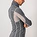 Castelli Men's Flanders Neck Warmer Base Layer, Jersey with High Neck Protection for Road and Gravel Biking I Cycling - Gray - Medium
