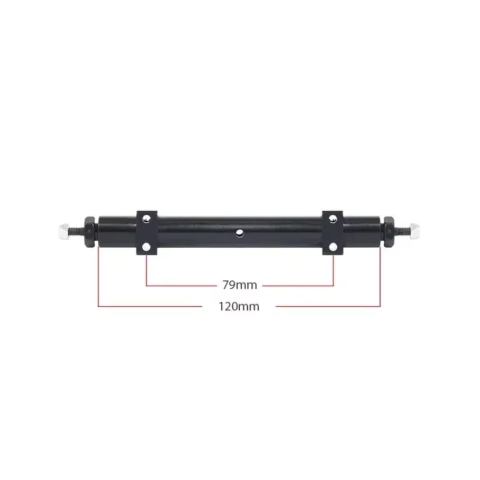 Per Tamiya 1/14 RC Auto Rimorchio Camion Modifica Fai Da Te Parti Di Aggiornamento Asse Posteriore In Metallo Non Motorizzato 120mm140mm RC Assale Anteriore Posteriore