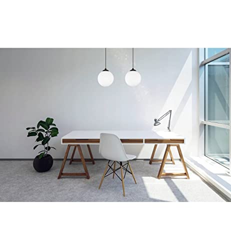 Light-Home Florence Industrieel Pendellamp - Moderne Hanglampe voor Woonkamer, Slaapkamer Eetkamer en Keuken – Metaal en… - Afbeelding 7