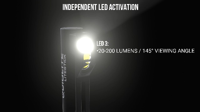 ライト・ランタン QUIQLITE LITESTICK LiteStick Tactical LED Hands Free Clip-On Light - QuiqLite Inc.