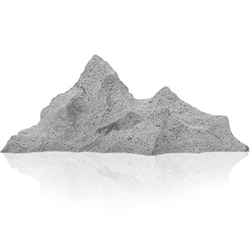Happyyami Adorno de rocalla Solar Estatua Artificial Adornos Rocas de Jardin Accesorios para motoazada Accesorios motoazada Accesorio de micropaisaje decoración de Piedra Maceta Arenisca