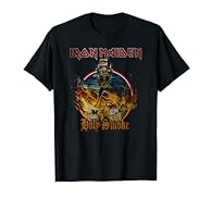 Official Iron Maiden Merchandise Iron Maiden T-Shirts for Men, Women, Boys and Girls, Iron Maiden Band T-Shirt, Iron Maiden Shirt Lightweight, Classic fit, Double-needle sleeve and bottom hem