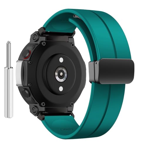 Image of YODI Strap Band Compatible with Amazfit T-Rex 2 Smartwatch Only Soft Silicone | Nylon | Chain | Leather Watch Straps with Installation Adjuster Tool For Amazfit TRex 2
