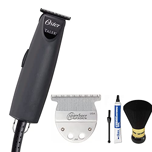 Oster Professional 76059 Taler Hair Finisher with Wide Trimmer T-Blade and Small Brush, Black