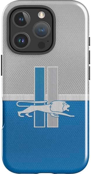 Skinit Impact Phone Case Compatible with iPhone 16 Pro Max - Officially Licensed NFL Detroit Lions Vintage Design