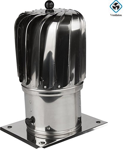 Preisvergleich Produktbild Kaminaufsatz Ø 150mm säurebeständigen Edelstahl drehbarer Kugelaufsatz Schornsteinaufsatz Lüftungsaufsatz Ofen Kamin Lüftung