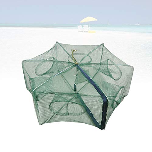 Rede de pesca dobrável portátil Besportble, iscas de caranguejo de peixe, camarão, iscas de carangue