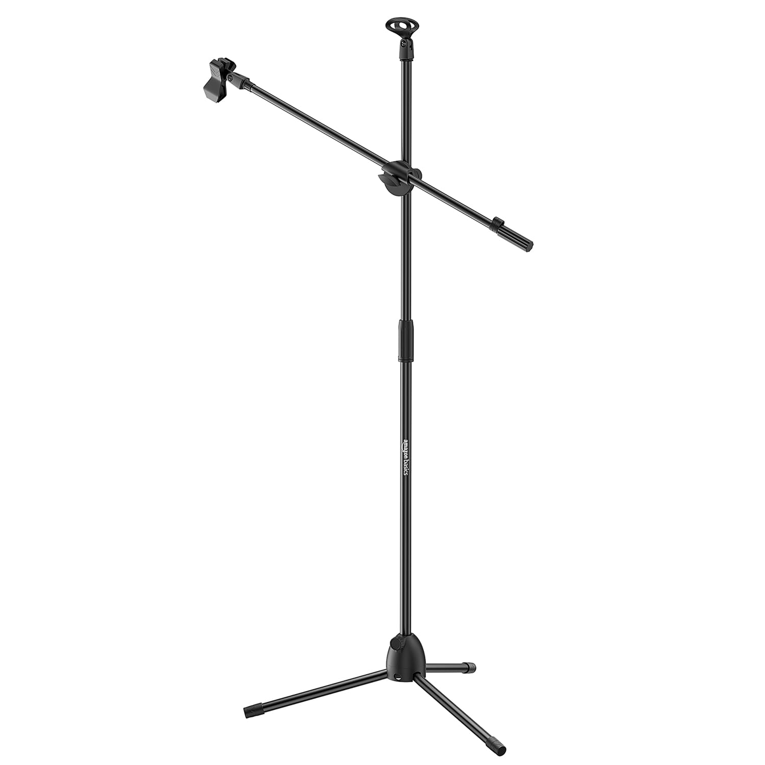 - 3 Leg Boom Heavy Duty Microphone Stand | For Studio Recording, Speeches & Live Performances | Stable and Flexible | Slip Resistant
