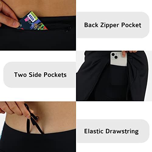 Image of ANIVIVO Skirted Legging for Women, Yoga Legging with Skirts &Women Tennis Leggings Clothes Pockets