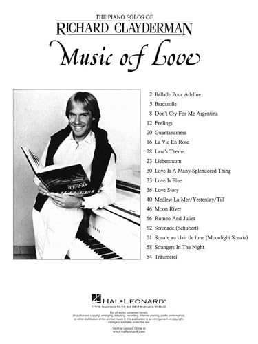 Richard Clayderman - The Music of Love