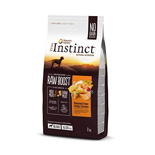 True Instinct Raw Boost Nourriture avec Poulet Désossé pour Chien 2 kg