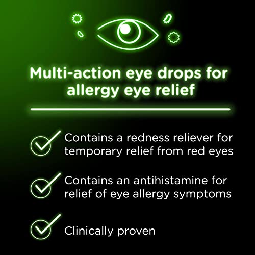 visine allergy eye relief multi-action antihistamine amp redness reliever eye drops with pheniramine maleate amp naphazoline hcl allergy eye drop treatment for red itchy eyes 05 fl oz