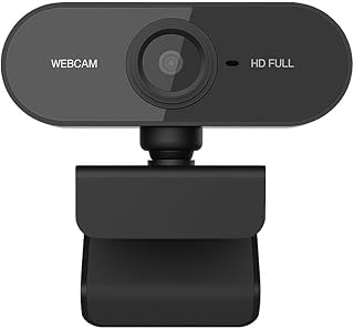 Top 1 Webcam Premium Full HD 1080p com Microfone, USB Plug & Play, Foco Automático – Para PC, Notebook, Zoom, Teams, Meet Skype YouTube Discord e Mais – Ideal para Home Office Reuniões e Videochamadas - Produto em review com 4.4 estrelas e 142 avaliações