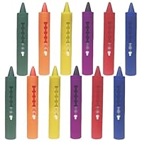 AMFUN Baby Bath Crayons,Non-Toxic Crayon Pens for Draw, Scribble,Develop Creativity,Imagination and Make Bath Time Fun,Easy Washable Wipe Clean, Shower Toys, Perfect for Toddlers Ages 3+