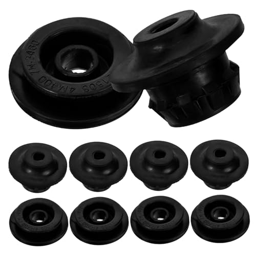 DINHEAROM 10piezas Soportes De Goma para Radiador De Coche Montaje Superior Inferior Accesorios Duraderos para Protección y Rendimiento Óptimo De Radiadores