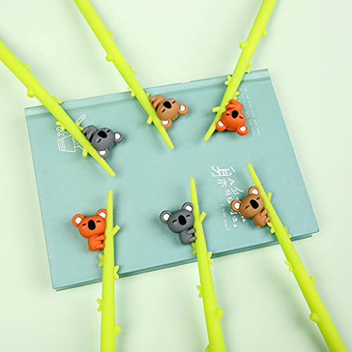 3 bolígrafos gel Koala recargables 0.5 mm azul/negro miniatura 2