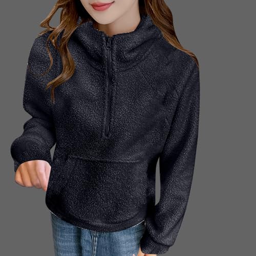 Ladies Jacket Hoods Outfits for Women Long Sleeve Thermal Fuzzy Hooded Plain Winter Fall Jackets 2025 Trendy Y2K2