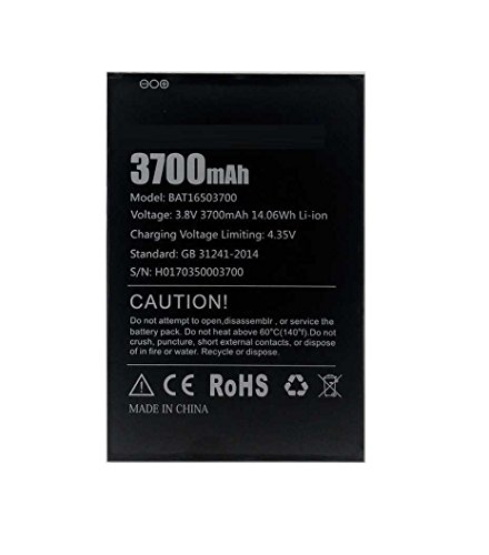 Todobarato24h Bateria Compatible con Doogee X7 X7 Pro 3700mAh Li-Ion