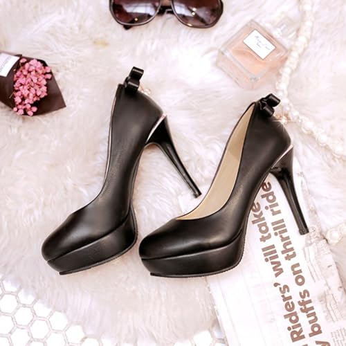 DEERBUNNY Women's IN4 Stiletto Pumps Slip On Platform Pump Shoe Wedding Party Office High Heels Dress Shoes2