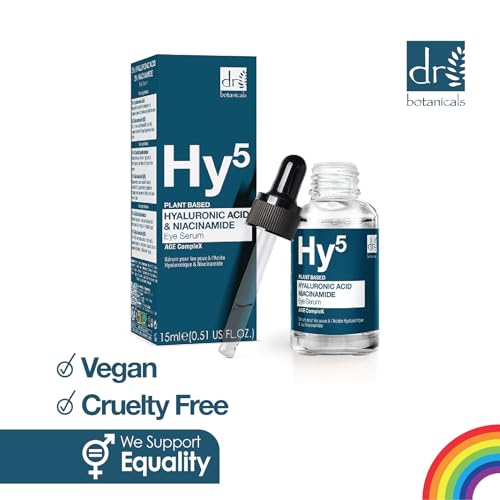 Dr Botanicals Hyaluronic Acid 5% & Niacinamide 5% Eye Serum, 30 ml (Pack of 1) - Image 4