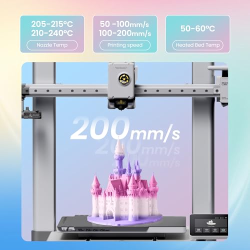 Image of SUNLU 3D Printer Filament, Rainbow PLA Filament 1.75mm, Multicolor Gradient 3D Filament, Neatly Wound 3D Printing Filament, Dimensional Accuracy + /-0.02mm, 1KG Spool. (Rainbow PLA 01)