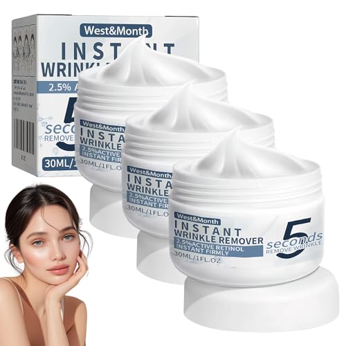 Crema antirughe per 5 secondi con effetto immediato, crema antirughe,