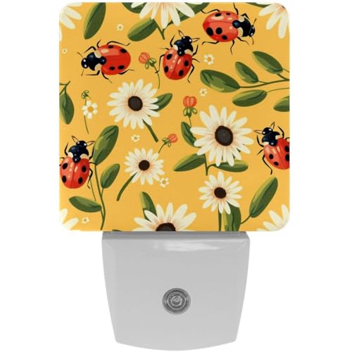 Lámpara de noche LED con sensor para niños, 7.6x7.6 cm miniatura 1