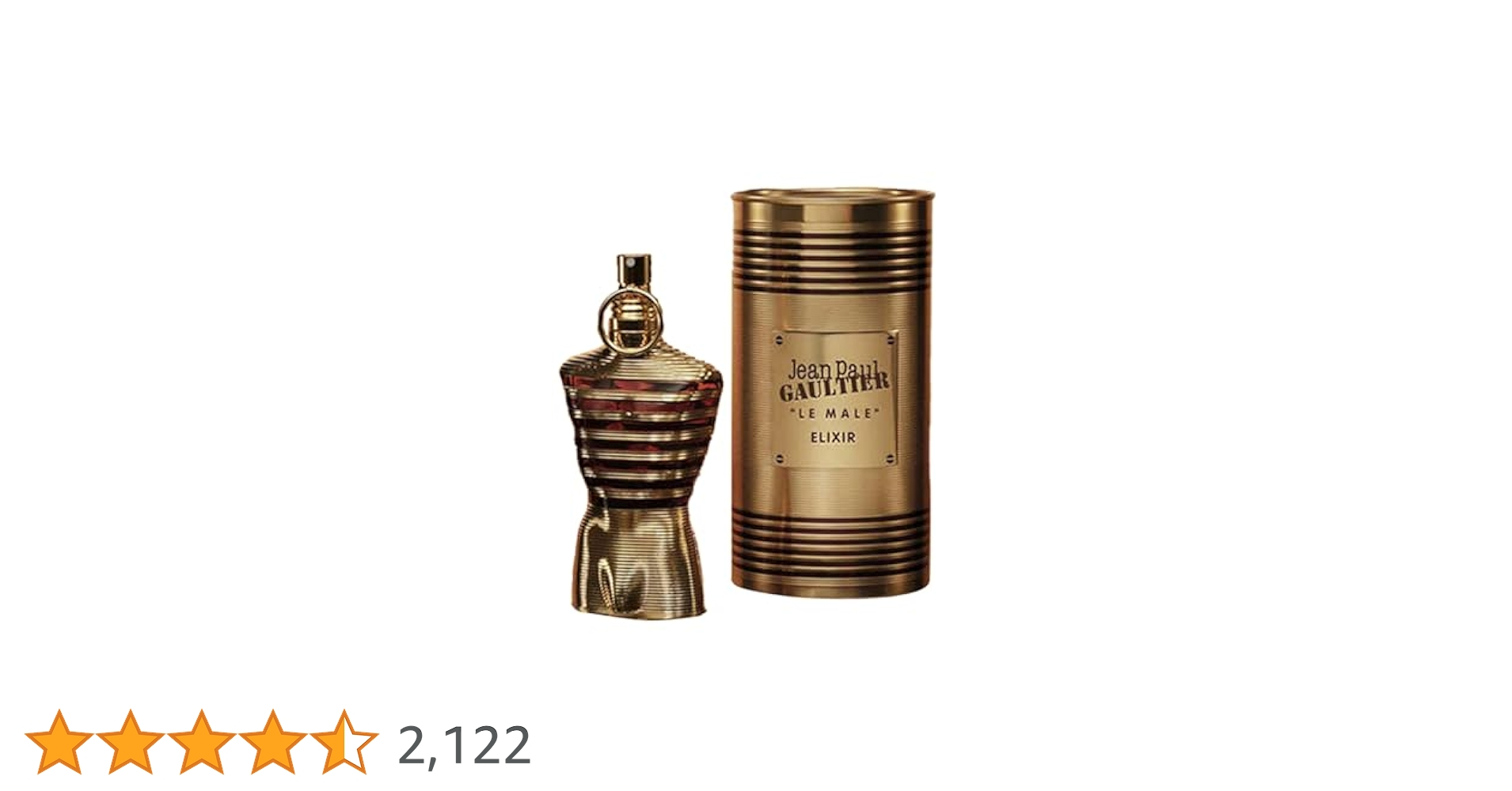 Amazon | ean Paul Gaultier Le Male Elixir Parfum, 75 ml