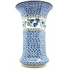Polish Pottery Vase - Large - Winter Viola