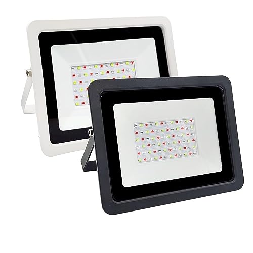 Projecteur extérieur étanche LED RGB à commande Bluetooth pour jardin