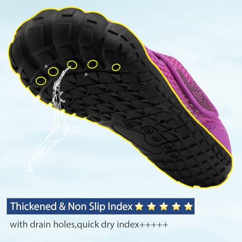 Image of Spesoul Water Shoes for Women Men Quick Dry Aqua Socks for Swim Beach Pool Hiking Training Summer Sandals Outdoor Zero Drop Barefoot Shoes