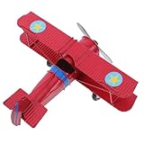 Éducatif et amusant : ce modèle est à la fois éducatif et amusant, ce qui en fait un idéal pour les enfants intéressés par l'aviation, l'avion vintage, le modèle d'avion vintage